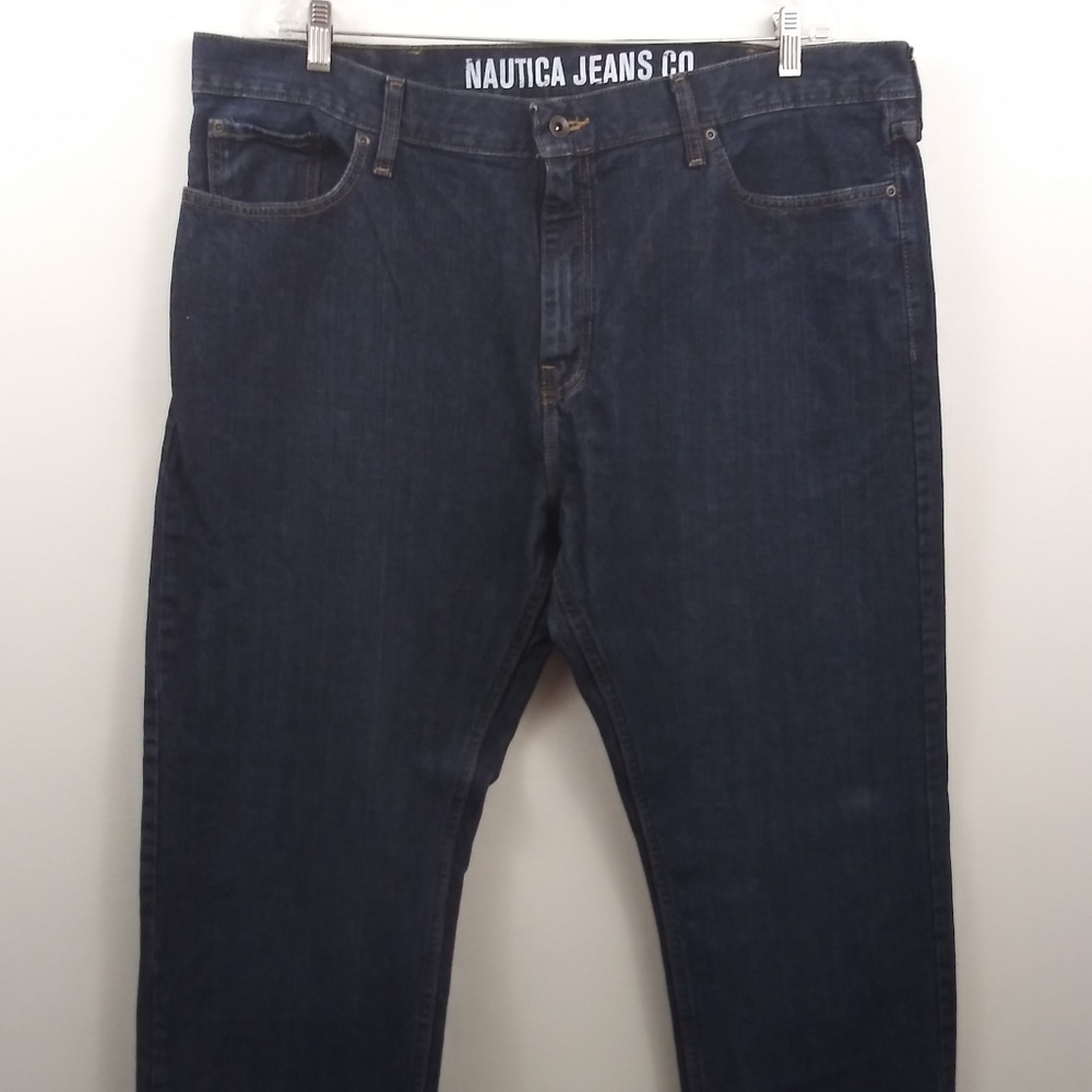Nautica Dark Wash Relaxed Fit Jeans 40X34